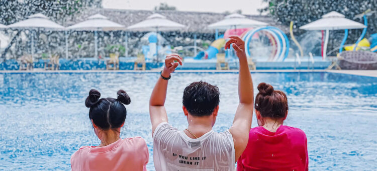 ảnh đẹp làng du lịch tre việt